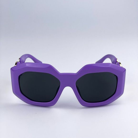 Versace VE4424U 536687 Sunglasses MEDUSA BIGGIE Lilak Gray Oversized Women - Picture 6 of 12